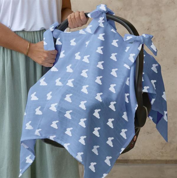 Deux Lapins Puset Örtüsü Royal Blue