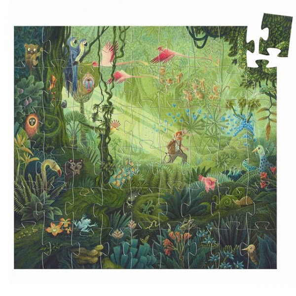 Djeco Dekoratif Puzzle In the Jungle
