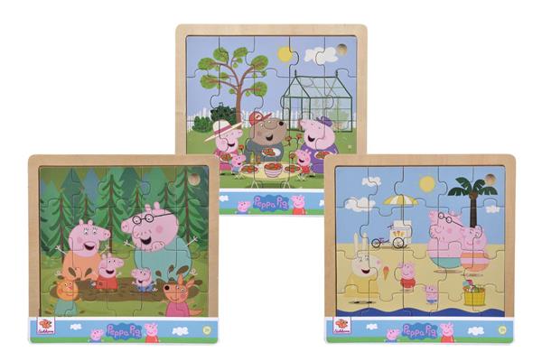 Eichhorn Peppa Pig 20 Parçalı Ahşap Puzzle