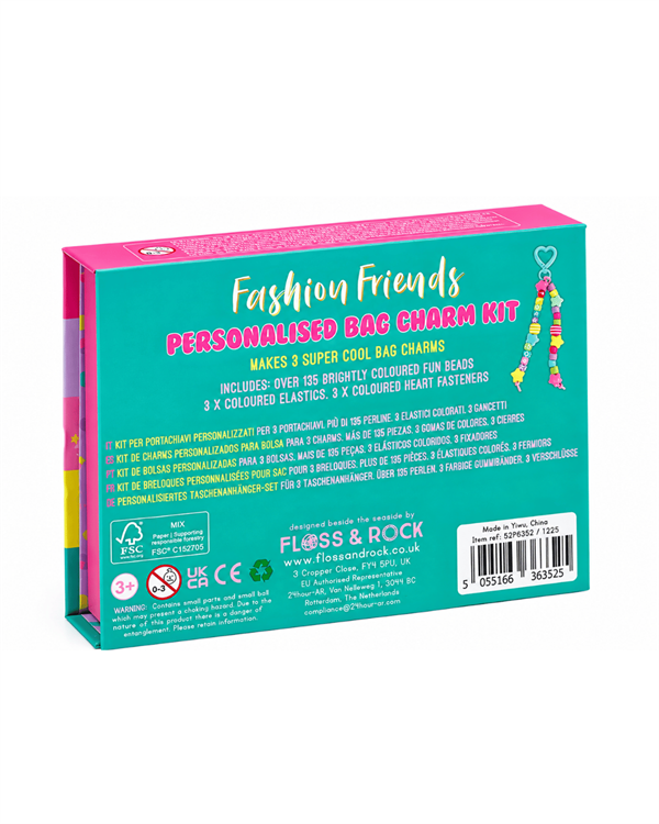 Floss and Rock Çanta Anahtarlığı Yapım Seti