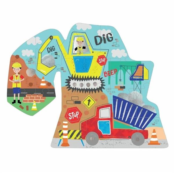 Floss & Rock 20 Parça Şekilli Yap-Boz / Construction