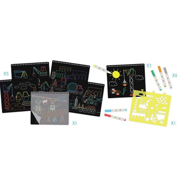 Floss & Rock Chalk Board Eskiz Kitabı / Constuctıon