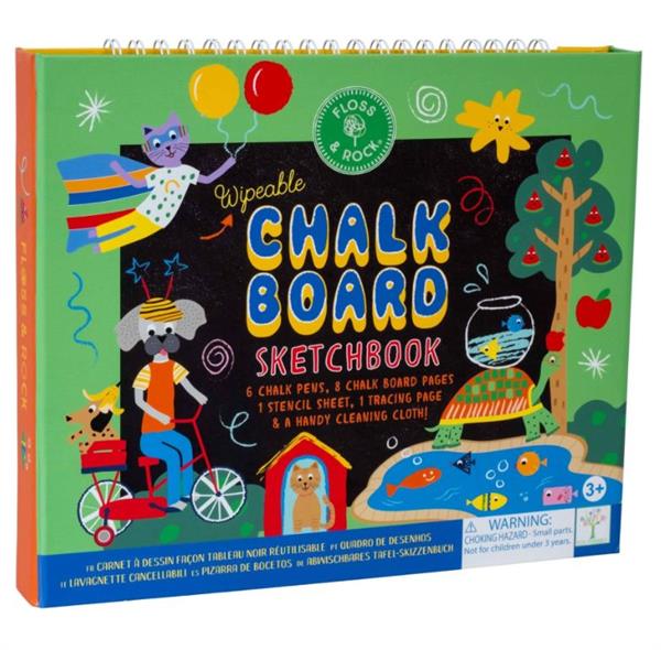 Floss & Rock Chalk Board Eskiz Kitabı / Pets