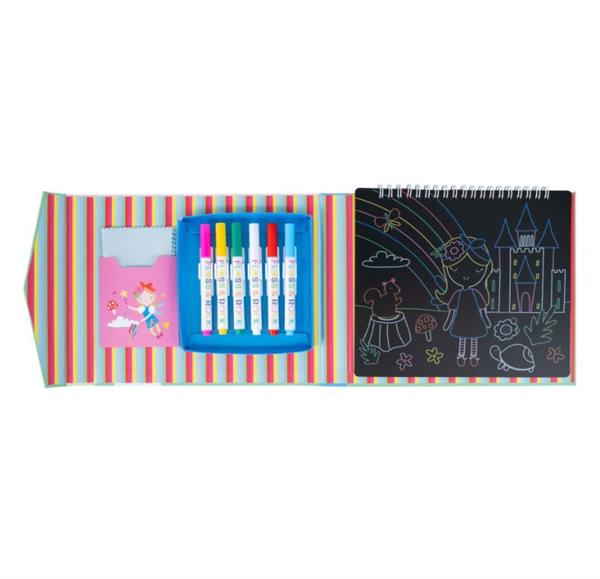 Floss & Rock Chalk Board Eskiz Kitabı / Rainbow Fairy
