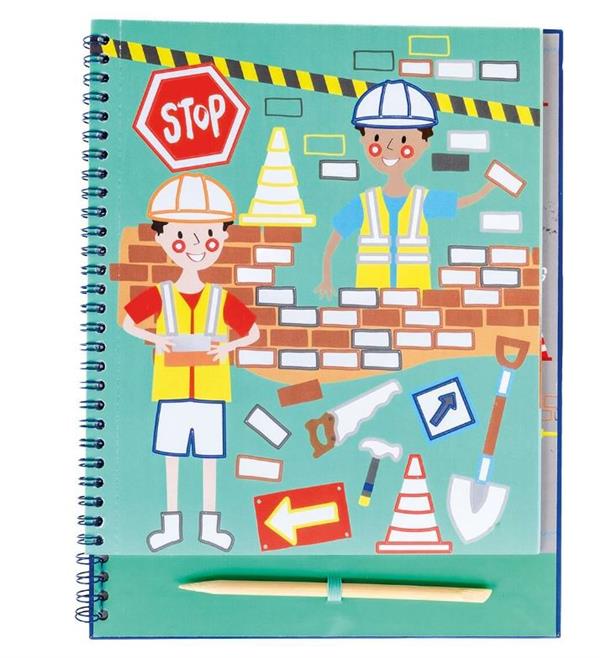 Floss & Rock Folyo Aktivite Set / Constructıon