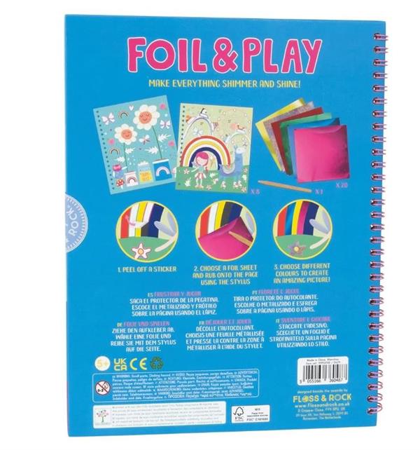 Floss & Rock Folyo Aktivite Seti / Rainbow Fairy