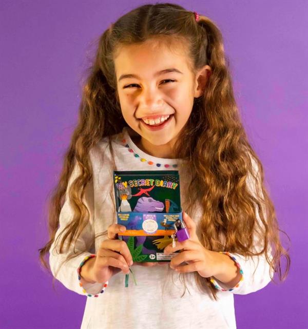 Floss & Rock Kokulu Kilitli Günlük / Dino