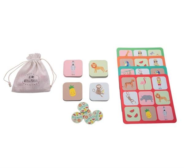 Floss & Rock Mıknatıslı Bingo Şans Oyunu / Jungle