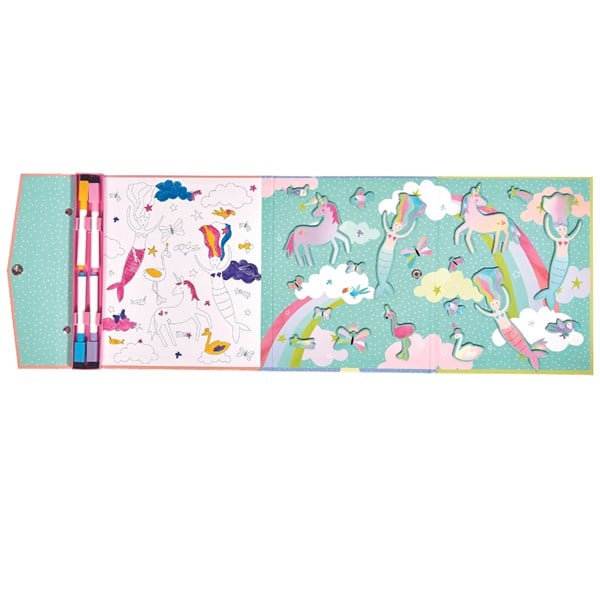 Floss & Rock Mıknatıslı Çoklu Oyun Seti / Fantasy