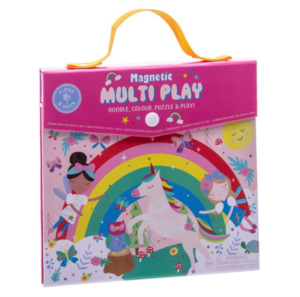 FLOSS & ROCK Mıknatıslı Çoklu Oyun Seti / Rainbow Fairy
