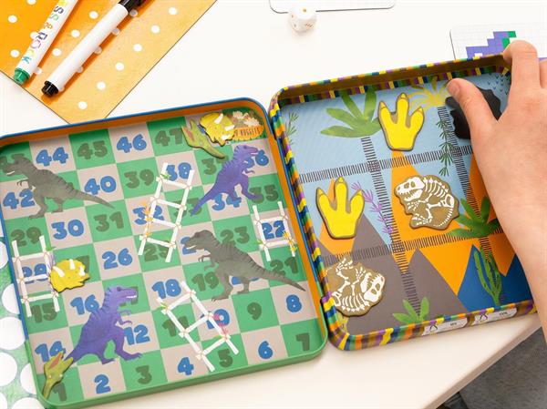 Floss & Rock Mıknatıslı Kutu Oyunları - Dino