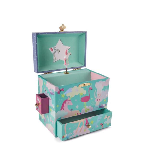 Floss & Rock Müzikli 3 Çekmeceli Mücevher Kutusu / Fantasy