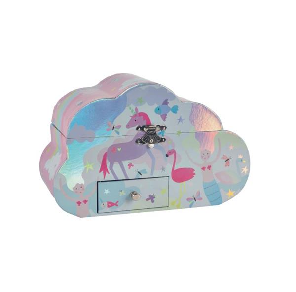 Floss & Rock Müzikli Bulut Şekilli Mücevher Kutusu / Fantasy