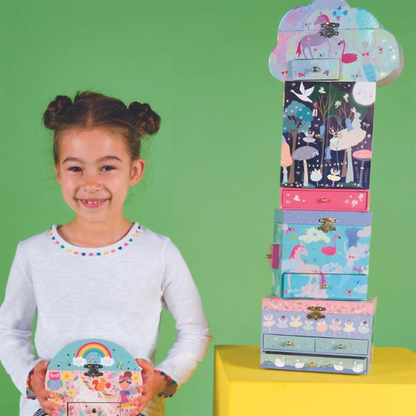 Floss & Rock Müzikli Mücevher Kutusu / Rainbow Fairy