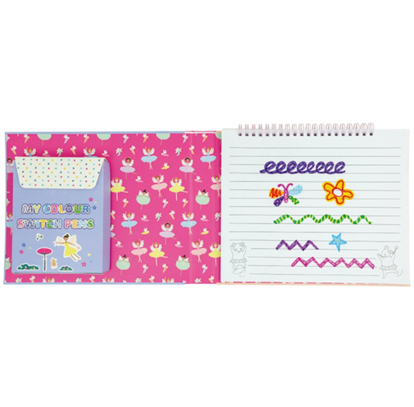 Floss & Rock Renk Değiştiren Sihirli Aktivite Kitabı- Enchanted