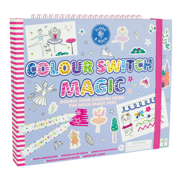 Floss & Rock Renk Değiştiren Sihirli Aktivite Kitabı- Enchanted