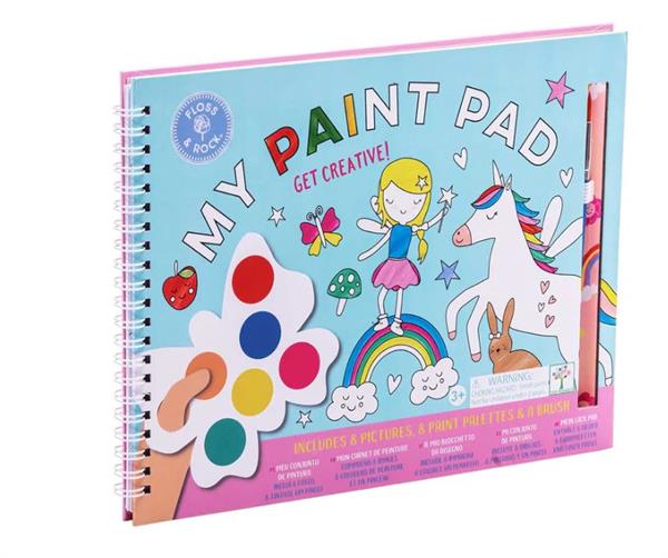 Floss & Rock Sulu Boyalı Boyama Kitabı / Rainbow Fairy