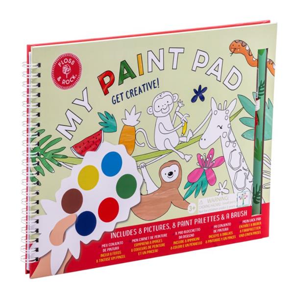 Floss & Rock Sulu Boyalı Boyama Kitabı/Jungle