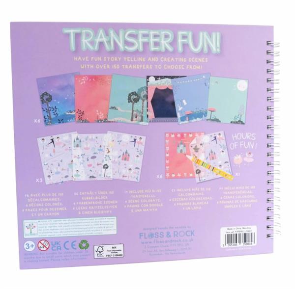 Floss & Rock Transfer Fun Aktivite Kitabı / Enchanted