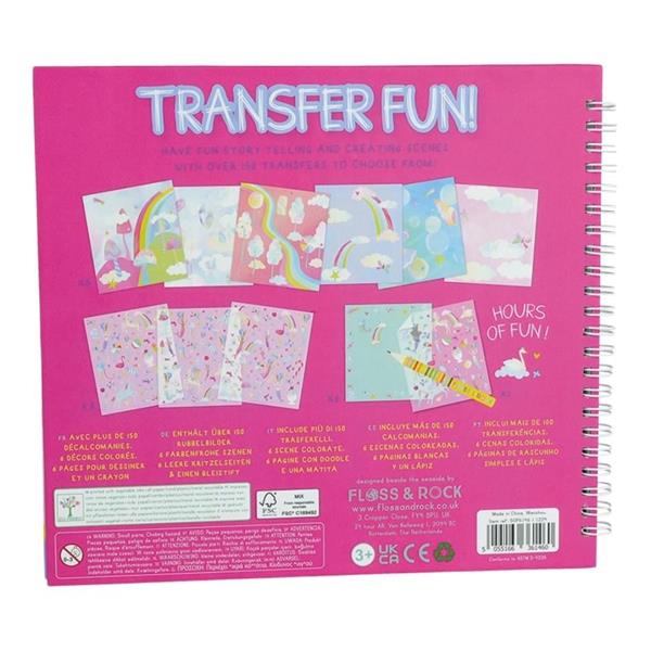 Floss & Rock Transfer Fun Aktivite Kitabı / Fantasy