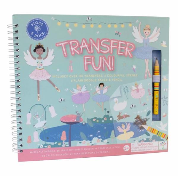Floss & Rock Transfer Fun Aktivite Kitabı / Enchanted