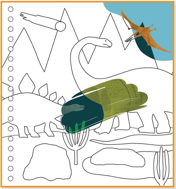 Floss & Rock Water Magic Çoklu Oyun Seti / Dino