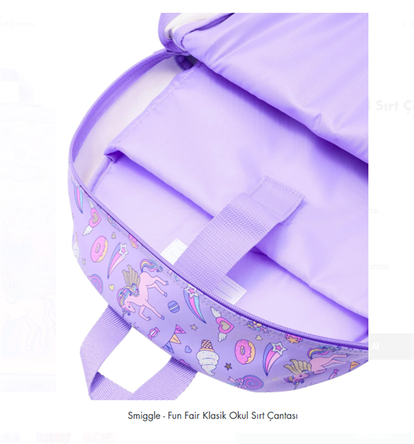 Fun Fair Klasik Okul Sırt Çantası
