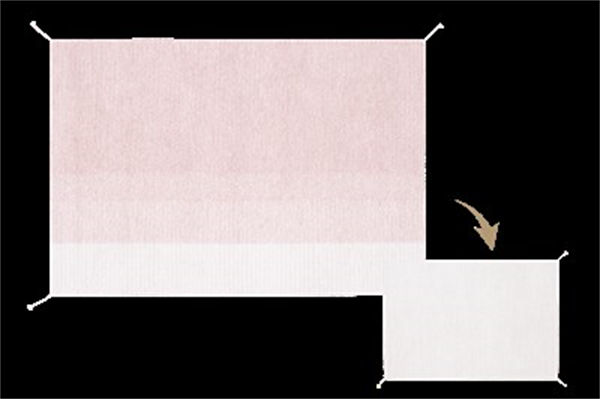 Gelato Pink Çift taraflı Halı, S