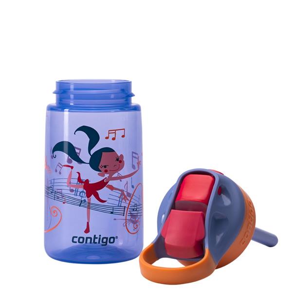 Gizmo Flip Dansçı Kız Tritan Çocuk Suluğu 420ml Mor