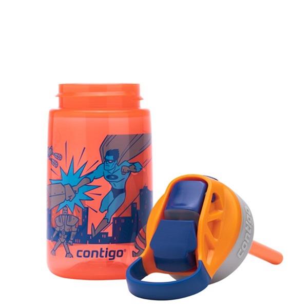 Gizmo Flip Süper Kahraman Çocuk Suluğu  420ml Turuncu