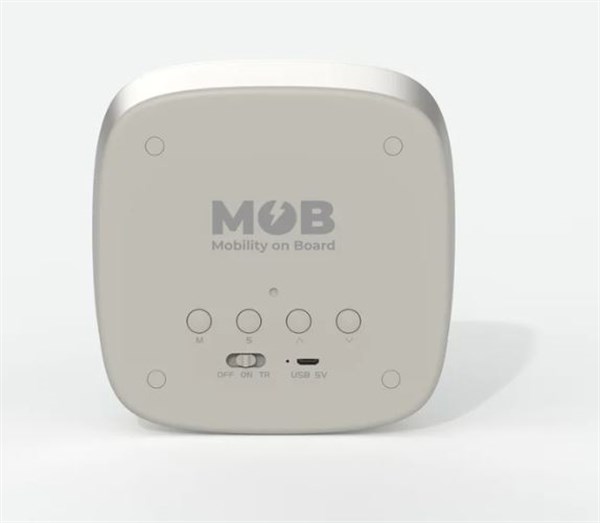 Mob Gri Tavşan Çocuk Odası Saati ve Gece Lambası