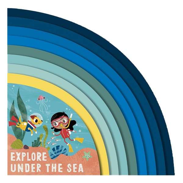 Happy Yak Board Book - Explore Under The Sea