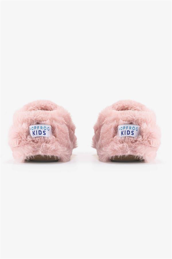 Hopfrög Barefoot Furry Patik Pembe