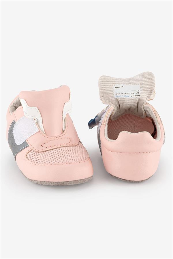 Hopfrög Barefoot İlk Adım Ayakkabısı Pembe