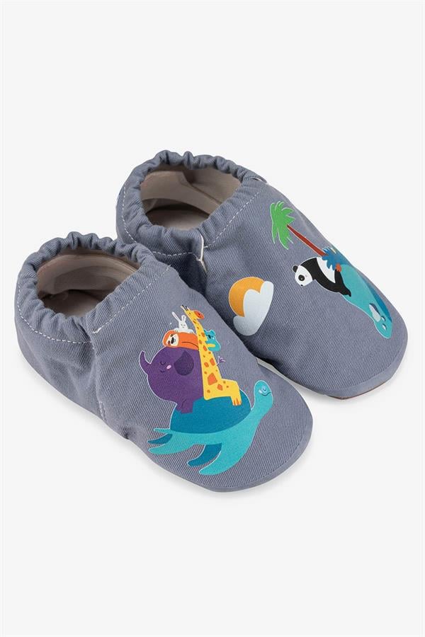 Hopfrög Barefoot Patik Adventure Toz Mavi