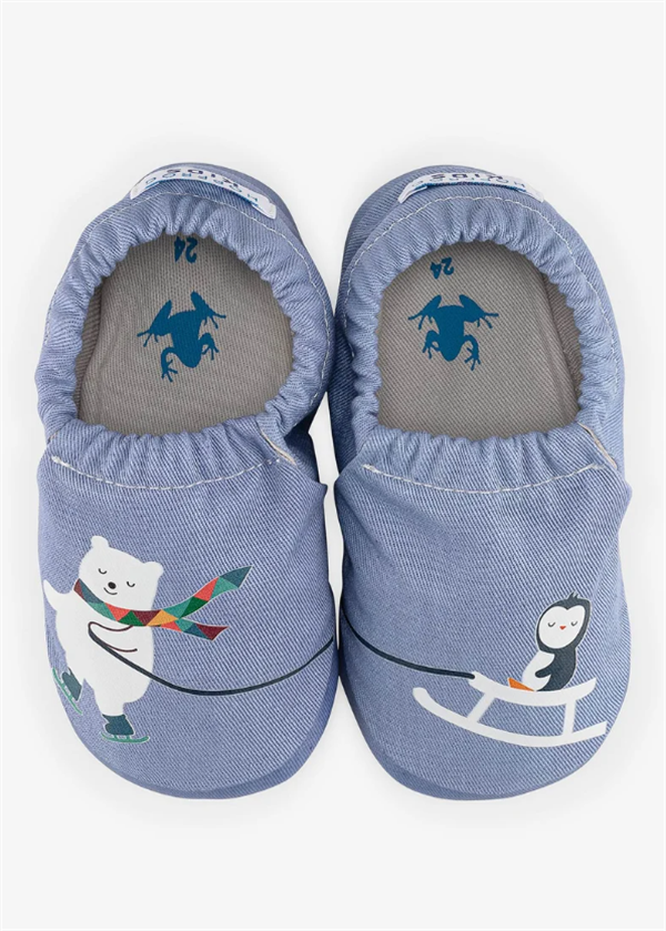 Hopfrög Barefoot Patik Buddy Buddy Kot Mavi