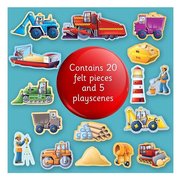 Imagine That - Play Felt - Construction Site