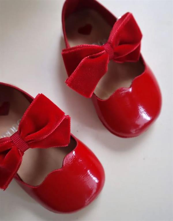 İpobomi Fluffy Patik Kırmızı