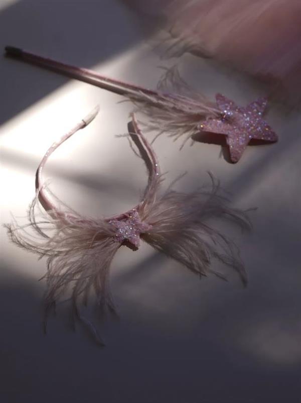 İpobomi Fluffy Pink Taç