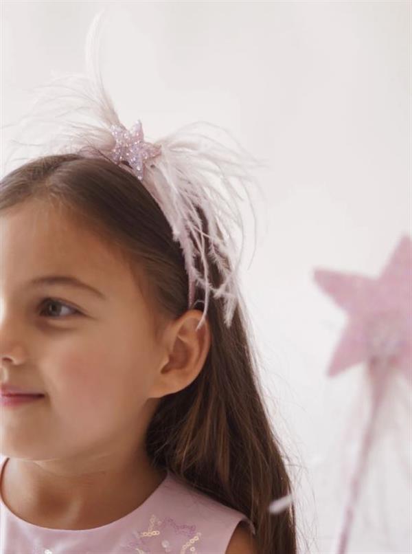 İpobomi Fluffy Pink Taç