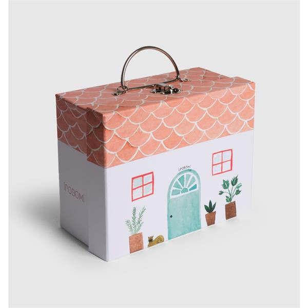 İpobomi Sparkle Tabanlı Babet Beyaz