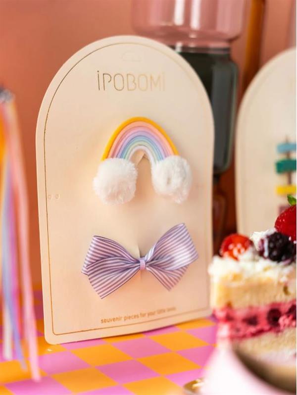 İpobomi Toka Klips Rainbow