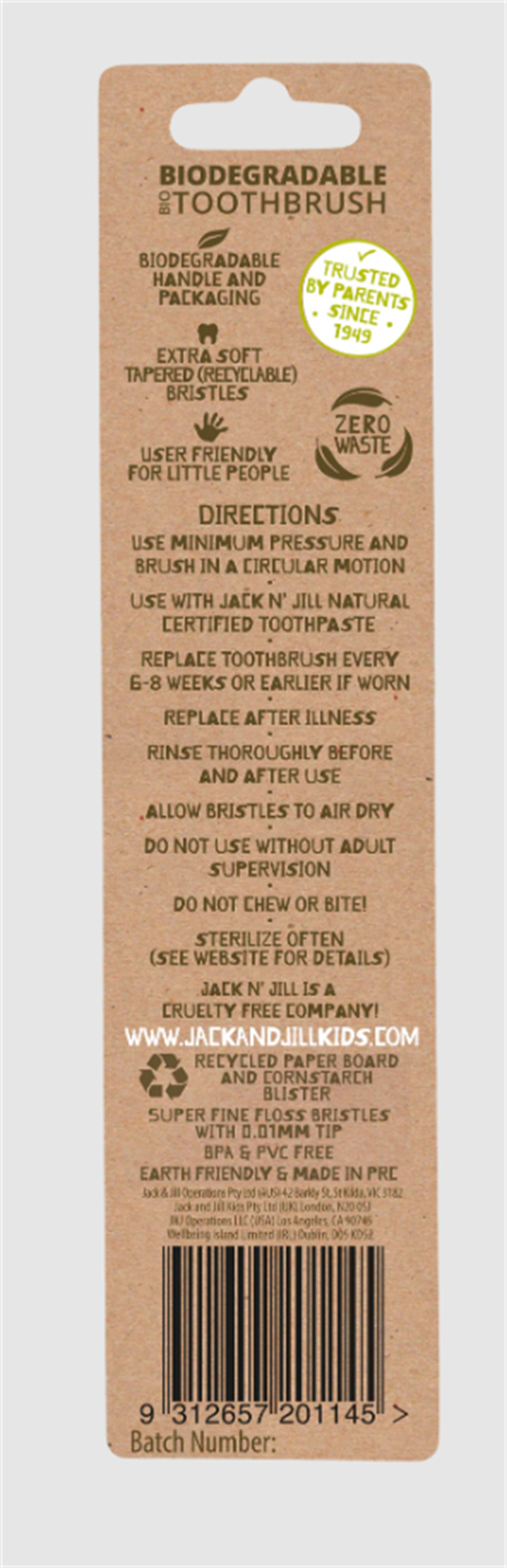 Jack N Jill Diş Fırçası Unicorn