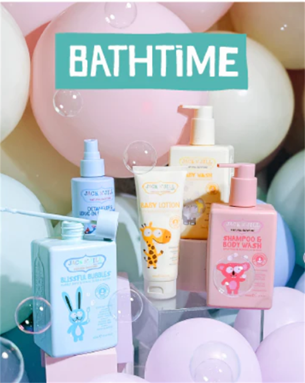 Jack NJill Doğal Banyo Köpüğü