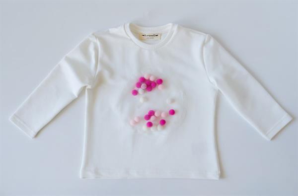 La Pomponette Uzun Kollu T-shirt Mia