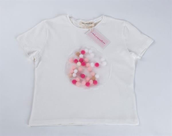 La Pomponnette Ponponlu T-shirt Mia