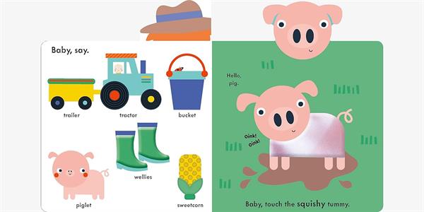 Ladybird - BABY TOUCH - FARM ANIMALS