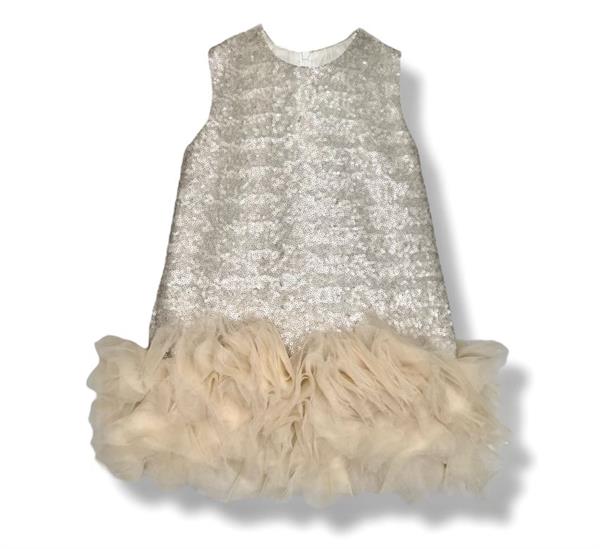 Le Petit Mico Parti Elbisesi Champagne Cloud