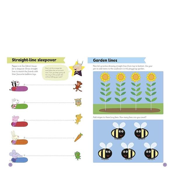 Learn with Peppa - Pen Control Wipe-Clean Activity