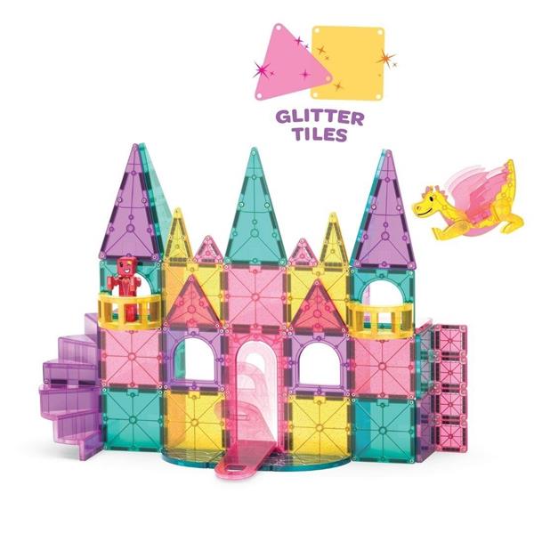Magna- Tiles Castle DLX+ MicroMAGS Prenses Şatosu 48 Parça